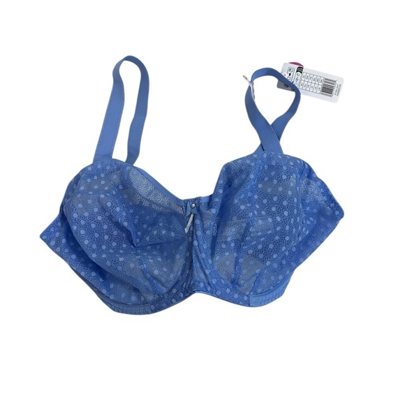 Freya Starlight Side Support Balcony Bra Blue Poseidon 28K NWT$60 - Picture 1 of 9